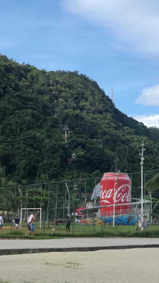 Ferienwohnung Seu Ap Na Praia São Vicente Exterior foto